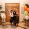 Graham, Sylvia, and Susy at the door