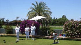 Bowlers on Green